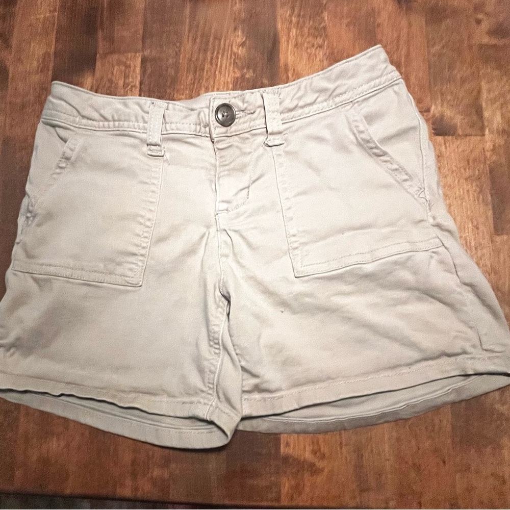 Girls size 12 Justice Khaki shorts